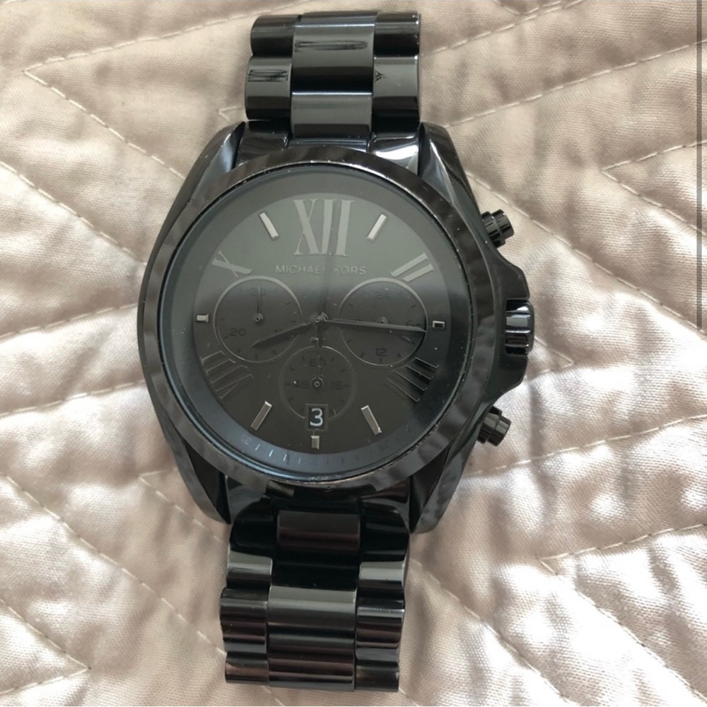 Michael Kors Bradshaw Black-Tone Watch